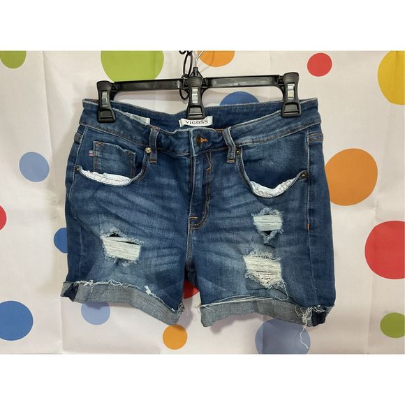 Vigoss Marley Short Denim Shorts Size 27 💕🌿 - Picture 11 of 13